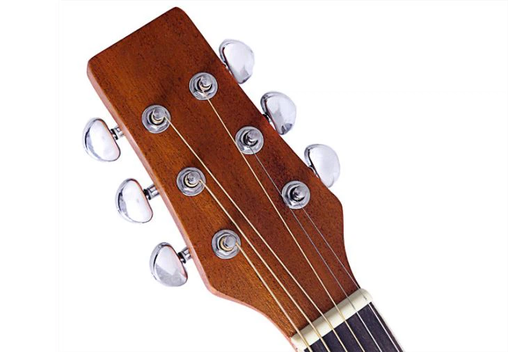 All-Mahogany Dreadnought Acoustic Guitar Natural