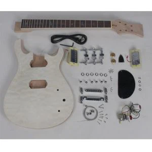 Quilted Maple rafmagnsgítarsett