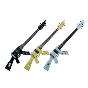 Sérstök sérsniðin byssuform tíska rafmagnsgítar